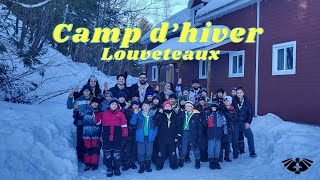 Camp dhiver Louveteaux 2024  274e Scout StEphrem [upl. by Cath]