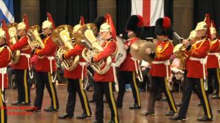 Buxton Military Tattoo 2011  The Heavy Cavalry and Cambrai Band [upl. by Phira]