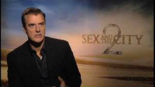 Chris Noth Sex and the City 2 Interview [upl. by Adnaluoy42]