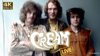 Cream  White Room Live  Stereo 4K [upl. by Ylrevaw]