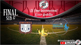 FINAL U17 Cantera Ajedrezada Vs Prefectura del Guayas IX Copa River Medellin [upl. by Chase640]