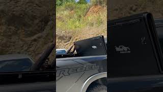 Hard Trifold Ram Bed Cover ram bedcover ramtrucks [upl. by Revert]