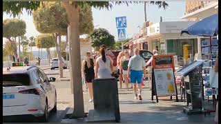 PUERTO DEL CARMEN LANZAROTE SPAIN BEAUTIFUL MORNING WALK ☀️🌴🇮🇨🇪🇦 [upl. by Dibrin]