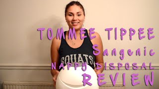 Tommee Tippee Sangenic Nappy Disposal System REVIEW  ItsKaysWorld [upl. by Haelhsa99]