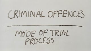 ALevel LAW OCR PAPER 1  ELS MODE OF TRIAL PROCESS [upl. by Bible]