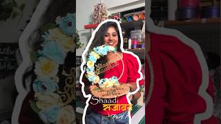 DIY Engagement Ring Platter shaadisajawatseries shorts ringplatter youtubepartner [upl. by Larine224]