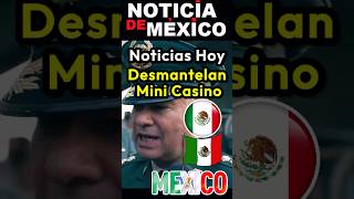 Ejercito Mexicano Desmantelan mini casino mexico sinaloa jalisco ejercitomexicano lpm culiacán [upl. by Irafat]