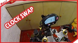 Honda Fireblade  Clock  Cluster Swap   Garage Build EP08 [upl. by Bringhurst]