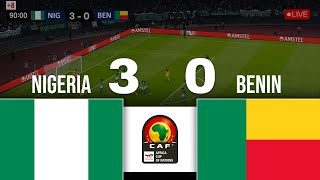 Nigeria  Benin 3  0  Goals amp Highlights  Africa Cup of Nations Qualification [upl. by Zwiebel]