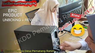 Acer Veriton X  Unboxing amp Review paket dari Kemendesa The World Bank smartvillage unboxing [upl. by Heida]