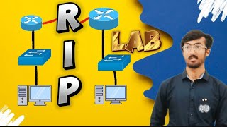 How to Configure RIP in Packet Tracer✅  RIP configuration lab in hindi  RIP Configuration [upl. by Larkins]