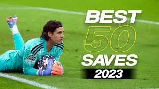 Best 50 Goalkeeper Saves 2023  HD 23 [upl. by Rez875]