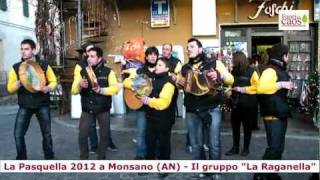 Monsano AN Pasquella 2012  Il gruppo quotLa Raganellaquot [upl. by Darees16]