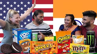 My Indian Parents Rate American Snacks for the First Time [upl. by Veejar]