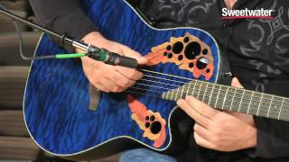 Ovation Celebrity Elite Plus CE44P8TQ Acousticelectric Guitar Demo  Sweetwater Sound [upl. by Saffian]