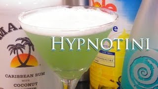 Hypnotini Recipe aka Hypnotic Martini or Hpnotiq Martini  theFNDCcom [upl. by Kaleb952]