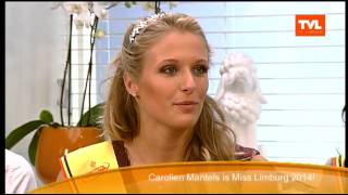 Carolien Mantels is Miss Limburg 2014 [upl. by Rowe]