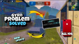 How to Fix Gyroscope Not Working in iphone 7  100  fix it in PUBG mobile  solve it in all ios [upl. by Jovitta]