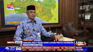 Ganjar Pranowo PDI Perjuangan Tak Layani Protes Gerindra [upl. by Noired]