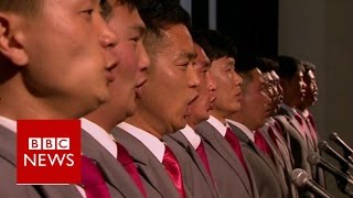 A rare look inside North Koreas Kim Il Sung University  BBC News [upl. by Kolnick]