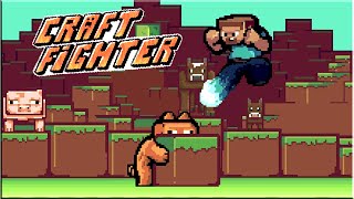 MINECRAFT JOGO DE LUTA   Craft Fighter [upl. by Lossa]