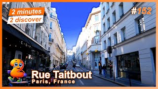 2 minutes 2 discover 152 Rue Taitbout Paris France [upl. by Ssac946]