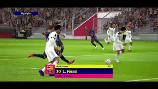 Barcelona highlights MessiMbappeDembele goals [upl. by Trude291]