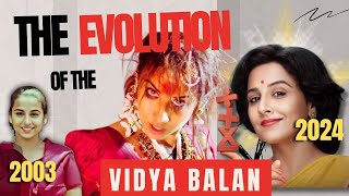 The Evolution of Vidya Balan  Vidya Balan  Celebs in Pixels [upl. by Romeon987]