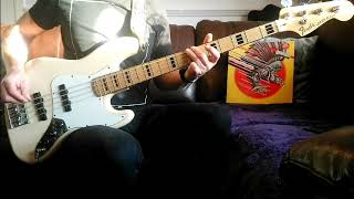 Saltcoats man plays quotThe HellionElectric Eyequot by Judas Priest Bass cover heavymetal basscover [upl. by Berkow848]