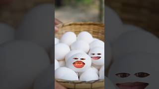 Egg recipe 🤣🤤 shortvideo eggcurry eggs comedyvideo fishrecipes [upl. by Rabaj]