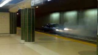 Car Drives into Spadina TTC Station Fail [upl. by Elleda246]