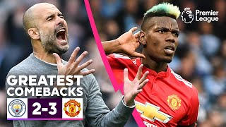 Paul Pogba inspires DRAMATIC Man Utd comeback vs Man City  Premier League [upl. by Nelhsa]