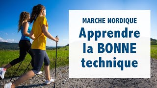 Marche nordique apprendre la BONNE technique  conseils dexperts [upl. by Chrissie]