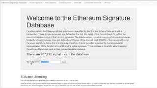 Blockchain Forensics RampD with Python  Etherscan API Signature Lookups and Decompiling bytecode [upl. by Oirretna]