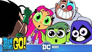 Teen Titans Go en Français  Le masque secret de Robin  DC Kids [upl. by Adnoryt409]