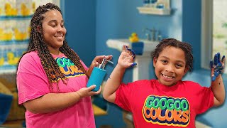 Wash Your Hands Goo Goo Gaga Learns Healthy Habits [upl. by Rorke]