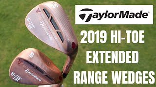 NEW 2019 TAYLORMADE HITOE WEDGES  THE ULTIMATE WEDGE COMBO [upl. by Hazel]