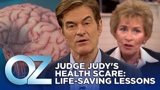 How Judge Judys MiniStroke Could Save Your Life  Oz Health [upl. by Nnyllatsyrc]