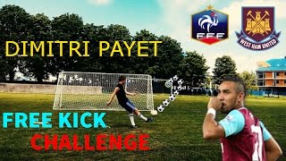 DIMITRI PAYET FREE KICK CHALLENGE [upl. by Amzu760]