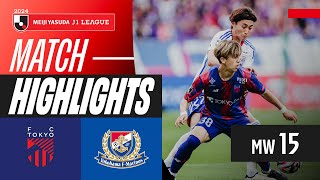 Draw at Ajinomoto Stadium  FC Tokyo 11 Yokohama F･Marinos  2024 J1 LEAGUE HIGHLIGHTS  MW 15 [upl. by Onaicram478]