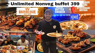 Unlimited Nonveg Buffet रु 399  Barbeque Nation nonveg Buffet 399  Barbeque Nation lattest offer [upl. by Warwick555]