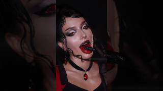 vampire look asmr makeup molchanovamua weirdcore [upl. by Tegirb]