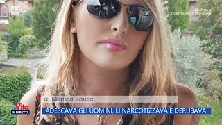 Adescava gli uomini li narcotizzava e derubava  La vita in diretta 12102023 [upl. by Antonin]