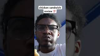 chickfila chicken sandwich review 💯 [upl. by Ramaj661]