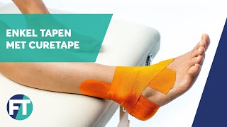 Hoe tape je een enkel  Medical Taping  FysioTape [upl. by Eeclehc]