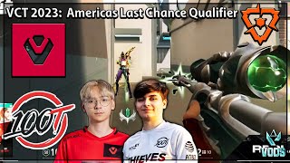 Sentinels vs 100T Epic Match  Americas Last Chance Qualifier [upl. by Beatty]