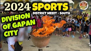 2024 SPORTS EVENTS  DISTRICT MEET  DIVISION OF GAPAN CITY  DEPED [upl. by Ecnatsnoc]