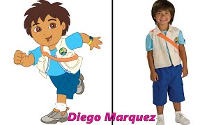 Go Diego Go Characters in Real Life [upl. by Ffej739]