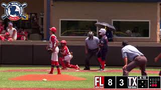 DYB WS O Zone Div II World Series  FL vs TX  Potential Elimination Game [upl. by Whitcomb]