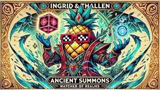 Angels From Space  Ingrid amp Thallen Ancient Summon  R055LE Plays Watcher of Realms [upl. by Georgeta992]